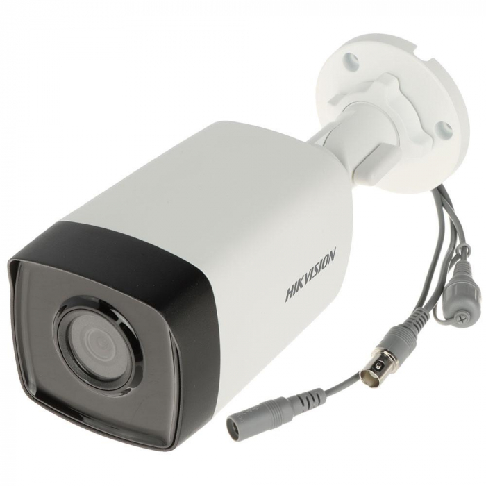 Camera supraveghere Hikvision Turbo HD DS-2CE17D0T-IT3FS(2.8mm), 2MP, microfon audio incorporat, senzor: 2 MP CMOS, rezolutie: 1920 A 1080 25fps...