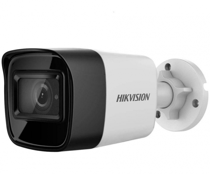 Camera supraveghere Hikvision TurboHD bullet DS-2CE16H0T-ITE(2.8mm)C, 5MP, PoC, rezolutie 2560 A 1944 20fps, iluminare 0.01 Lux (F2.0, AGC ON), 0 Lux cu IR, lentila 2.8mm, distanta IR 30m, DWDR BLC