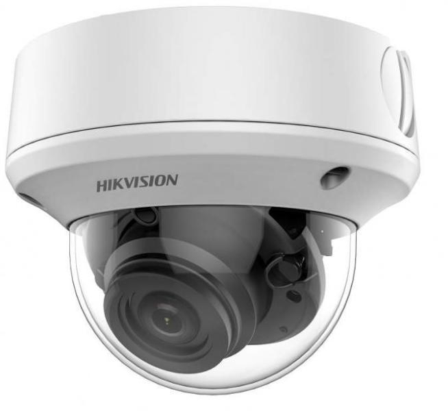 Camera supraveghere hikvision TurboHD dome DS-2CE5AH0T-AVPIT3ZF( 2.7- 13.5mm), 5MP, rezolutie 2560 A 1944 20fps, iluminare Color: 0.01 Lux (F1....
