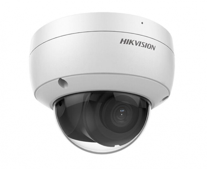 Camera supraveghere Hikvison IP dome DS-2CD2183G2-IU(2.8mm), 8MP, AcuSense -filtrarea alarmelor false dupa corpul uman si masini, microfon audio incorporat, senzor 1 2.8 Progressive Scan CMOS, rezolu