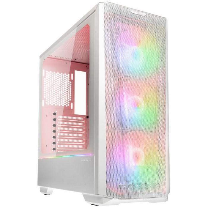 Carcasa PHANTEKS Eclipse G360A Mid-Tower Tempered Glass ARGB Alb, Preinstalled fans 3x 120 mm