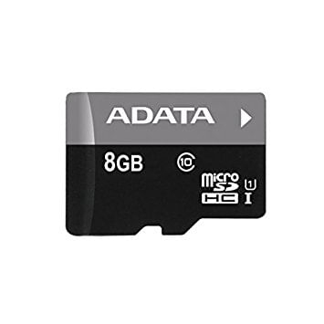 Card de memorie Adata microSDHC AUSDH8GCL4-RA1, 8GB + adaptor SD, Clasa 4+
