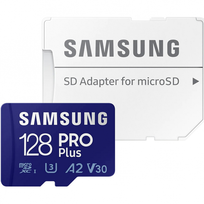 Card de Memorie MicroSD Samsung,Pro Plus MB-MD128KA EU, 128GB, fara adaptor, Class U3