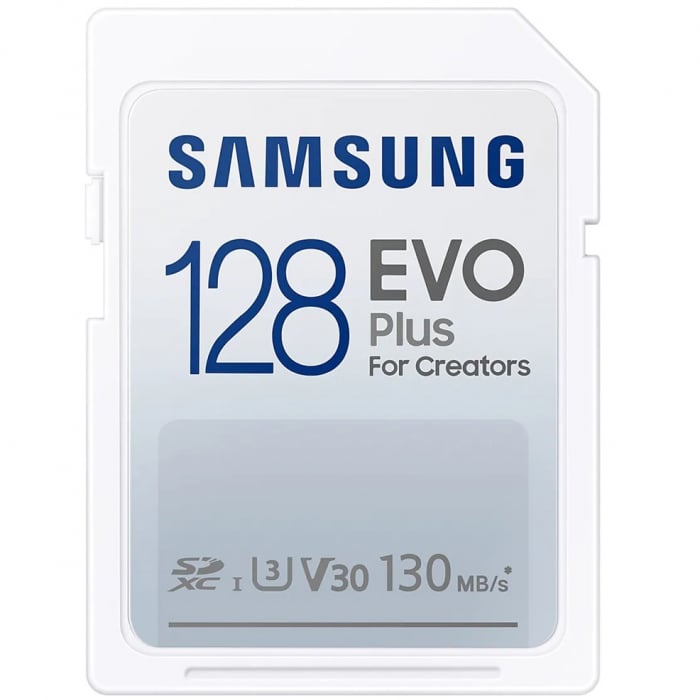 Card de memorie Samsung Full SDEVO Plus, 128GB, 130MB s