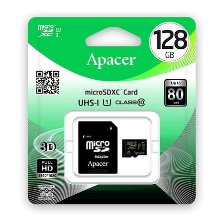 Card microSDXC Apacer UHS-I 128gb