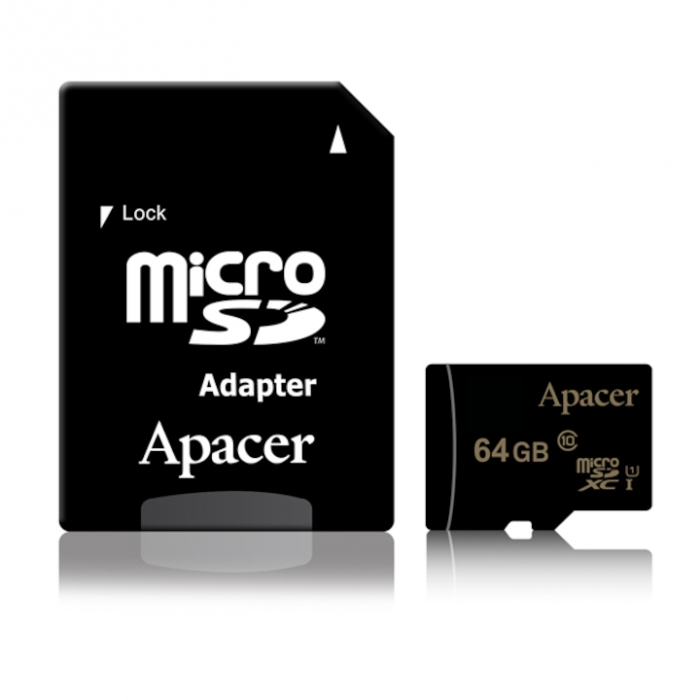 Card microSDXC Apacer UHS-I 64gb AP64GMCSX10U1-R, 45MB/s [2]