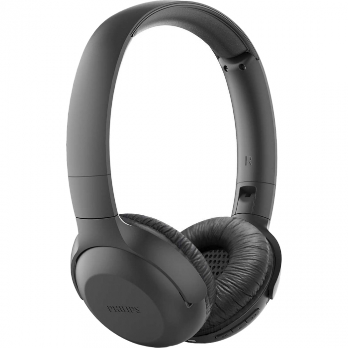 Casti Audio On-Ear Pliabile Philips, TAUH202BK 00, Bluetooth, Autonomie 15h, Negru