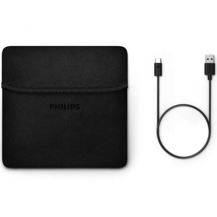 Casti Audio Wireless Over-Ear Philips, TAH6506BK/00, Bluetooth, ANC, Multipoint, Negru [7]