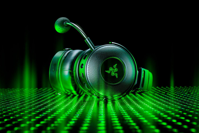 Casti cu micofon razer kraken v3 pro wireless with haptic technology, 20 hz , 20 khz, 32ohm, 96db, driver 50mm, black