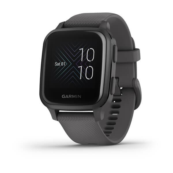 Ceas Smartwatch Garmin Venu Sq, NFC, Slate Slate
