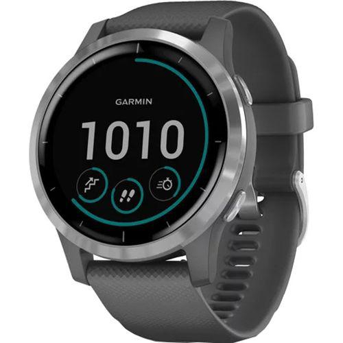 Ceas Smartwatch Garmin Vivoactive 4, Shadow Gray Silver SEU