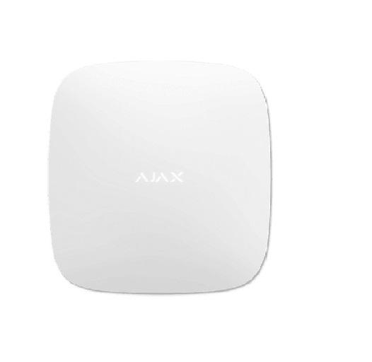 Centrala alarma wireless AJAX Hub2 - alb, 2xSIM 4G 3G 2G, Ethernet - AJAX; Dispozitive conectate: 100, Utilizatori: 50, Incaperi: 50, Partitii: 9, Video: 25 camere sau DVR-uri, Sirene conectate: 10, S