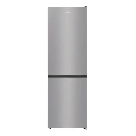Combina frigorifica Gorenje RK6191ES4, Capacitate 314 l, Clasa F, FrostLess, Iluminare LED, H 185 cm, Argintiu