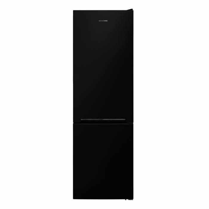 Combina frigorifica Heinner HC-V268BKE++, Clasa energetica: E, Sistem de racire Less Frost, Capacitate totala: 268L, Capacitate frigider: 184L, Capacitate congelator: 84L