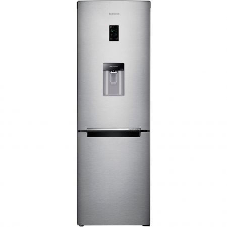 Combina frigorifica Samsung RB31FDRNDSA, 310 l, Full No Frost, Dispenser apa, Iluminare LED, Clasa A+, H 185 cm, Argintiu