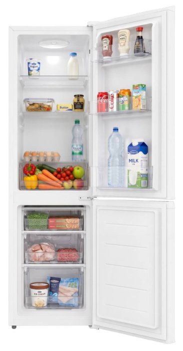 Combina frigorifica STARCREST SC-170WH-E, 170 L, Clasa E, Less Frost, Termostat reglabil, Iluminare LED, Picioare ajustabile, Usi reversibile, H 151.8 cm, Alb [2]