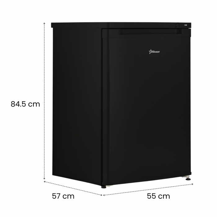 Congelator STARCREST SUF-86BK, Clasa E, Capacitate 80 L, 3 sertare, H 84.5 cm, Negru [9]