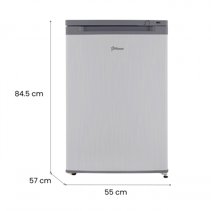 Congelator STARCREST SUF-86SI, Clasa E, Capacitate 80 L, 3 sertare, H 84.5 cm, Gri [10]