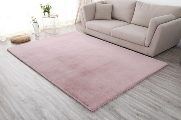 Covor Heinner Shaggy soft blanita Roz Pudra 160x230 cm