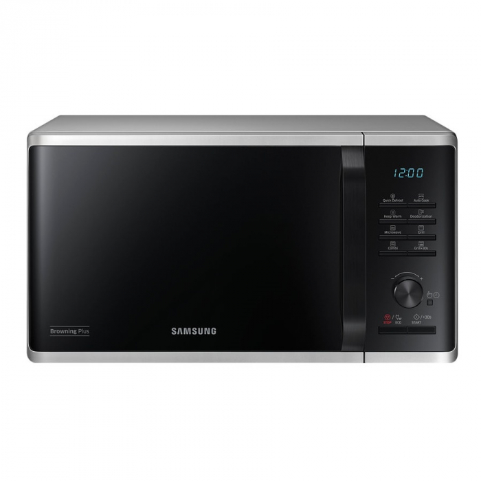 Cuptor cu microunde Samsung MG23K3515AS OL, 23l, 800W, Grill, Argintiu Negru