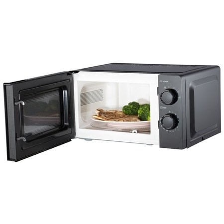 Cuptor cu microunde STARCREST SMW-2012BK, 700W, Capacitate 20 L, Control mecanic, 6 Trepte de putere, Negru [3]