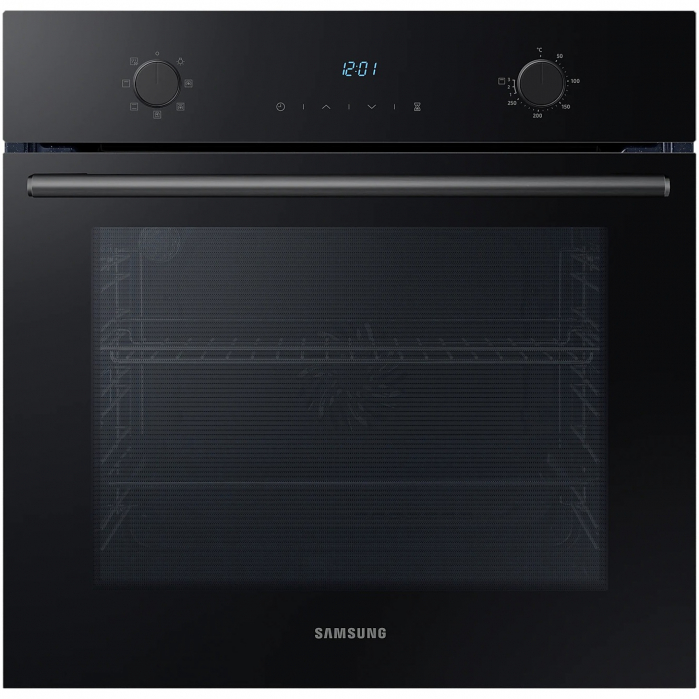 Cuptor incorporabil Samsung NV68A1140BK OL, Electric, 68 l, Autocuratare catalitica, True convection, Clasa A, Negru