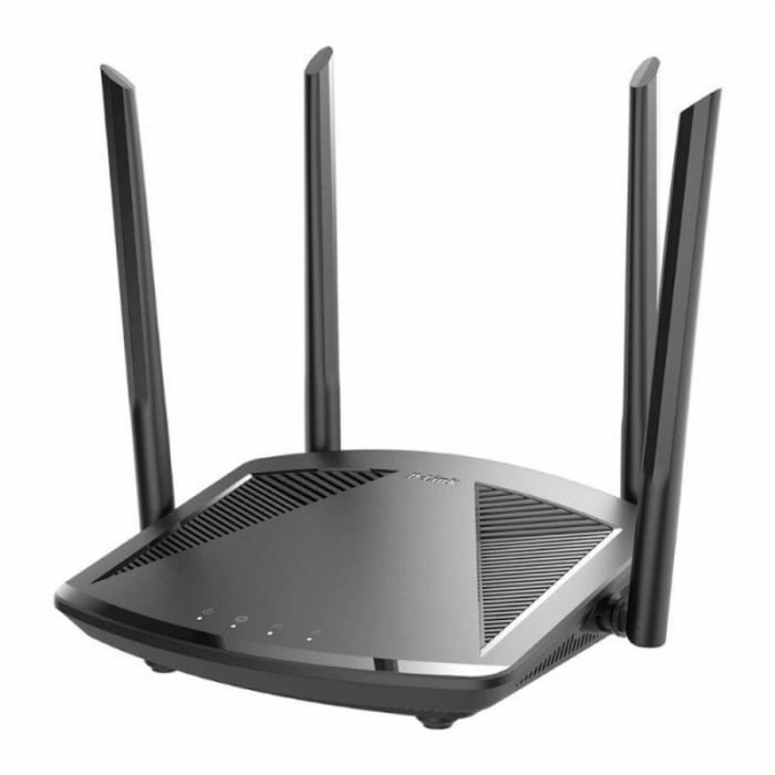 D-Link AX1500 Wi-Fi Router, DIR-X1550; Dual-Band, Wifi-6, Wireless Speed:1200Mbps 5Ghz + 300Mbps 2.4Ghz; 4 antene fixe; Wi-Fi 6 (802.11ax), Interfata:1 x 10 100 1000 Mbps Gigabit Ethenrnet WAN, 3 x 10