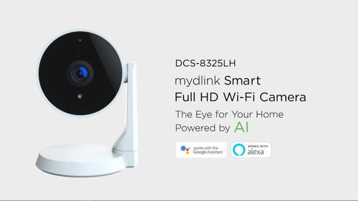 D-Link Camerade supraveghere DCS-8325LH, Smart Full-HD wi-fi, ; 2Megapixel; Day Night- IR LED-5 Meters;; Fixed length 3.0mm;ApertureF2.0, Video Compression: H.264; Video Resolution: Main Profile: 10