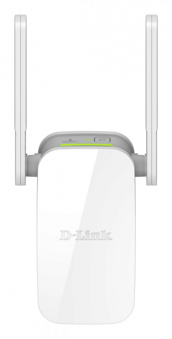 D-link Wireless AC1200 Dual Band Range Extender DAP-1610, with FE port; Compact Wall Plug design; External antenna design; 2x2 11ac Technology, Up to 1200 Mbps data rate; Complying with the IEEE 802.1