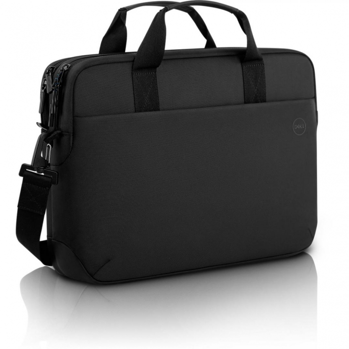 Dell EcoLoop Pro Briefcase - CC5623, Product Material: 840D fabric, 100% recycled ocean-bound plastic, Colour: Black, Notebook Supported Sizes: Fits most Dell laptops up to 16 (Max laptop dimension: