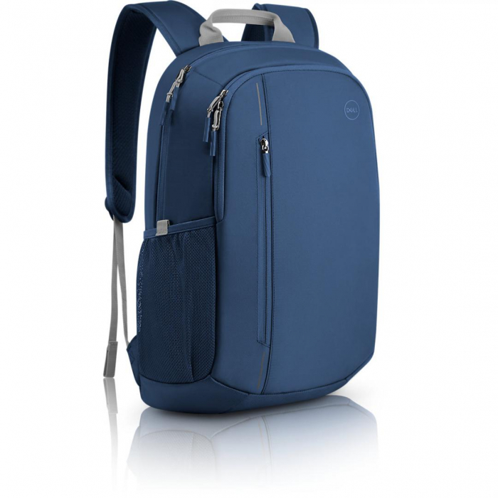 Dell EcoLoop Urban Backpack - Blue - CP4523B, Product Type: Notebook carrying backpack, Product Material: 420D fabric, Notebook Supported Sizes: Up to 15 , Carrying Strap: Top carry handle, S-curve sh