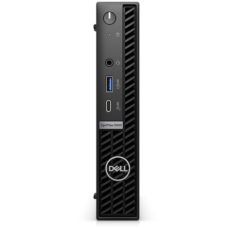 Desktop Dell OptiPlex 5000 MFF, 130W, EMEA, EPEAT 2018 Registered (Silver), ENERGY STAR Qualified, Trusted Platform Module (Discrete TPM Enabled), i5-12500T (6 Cores 18MB 12T 2.0GHz to 4.4GHz 35W), In