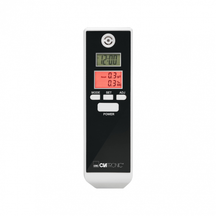 Detector de alcool Clatronic AT 3605, 2 x display LCD