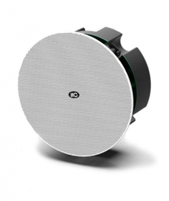 Difuzor incastrabil (Ceiling Speaker) ITC T-WF600, WIFI + Bluetooth, 25W (Wifi speaker) + 25W (External speaker), 8 ohm, 90 dB, frequency response 20-22KHz, ABS, suprafata cu plasa metalica de culoare