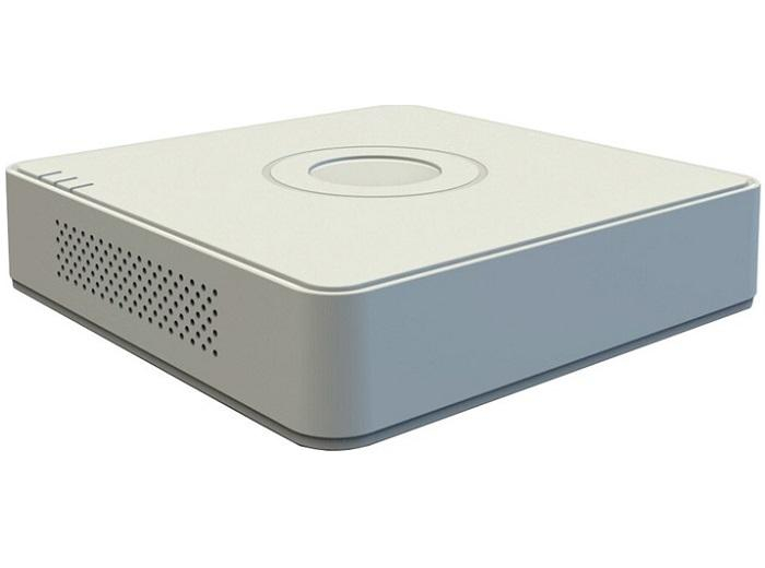 Dvr Hikvision 4 canale DS-7104HGHI-K1(S), 2MP, inregistrare 4 canale audio si video over coaxial, HDTVI AHD CVI CVBS IP, compresie: H.265 Pro+, permite conectarea a 4 camere Turbo HD 1080p Lite HD 720