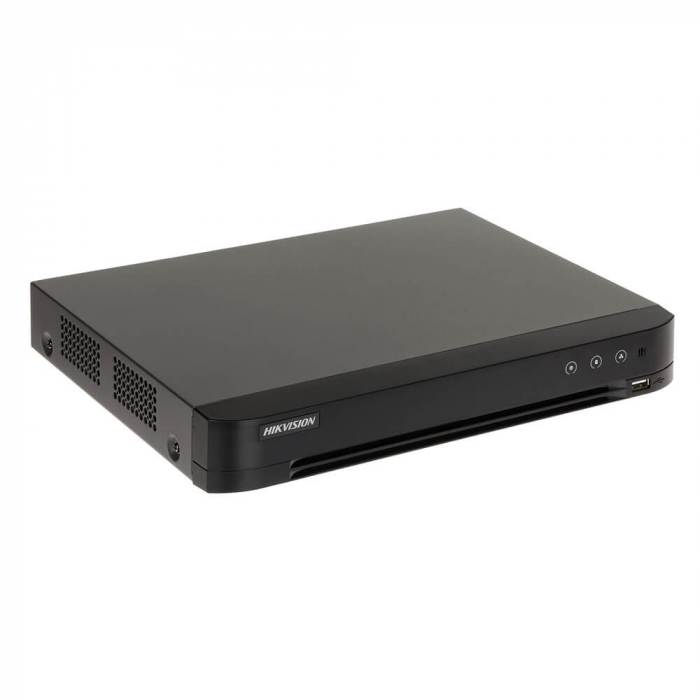 DVR Hikvision iDS-7204HUHI-M1 S 4 channels and 1 HDD 1U AcuSense,H.265 Pro+ H.265 Pro H.265 H.264+ H.264 video compression, Up to 8-ch IP camera inputs (up to 8 MP),8 MP 15 fps 8 MP 12 fps 3K 20 fps 5