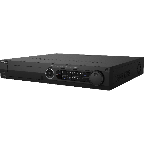 DVR Turbo HD 4MP,IDS-7332HUHI-M4 S; 16-ch False alarm filter by target classification, 16 Turbo HD CVI AHD CVBS self-adaptive interfaces input, 16-ch video and 4-ch audio input, 2-ch IP video input