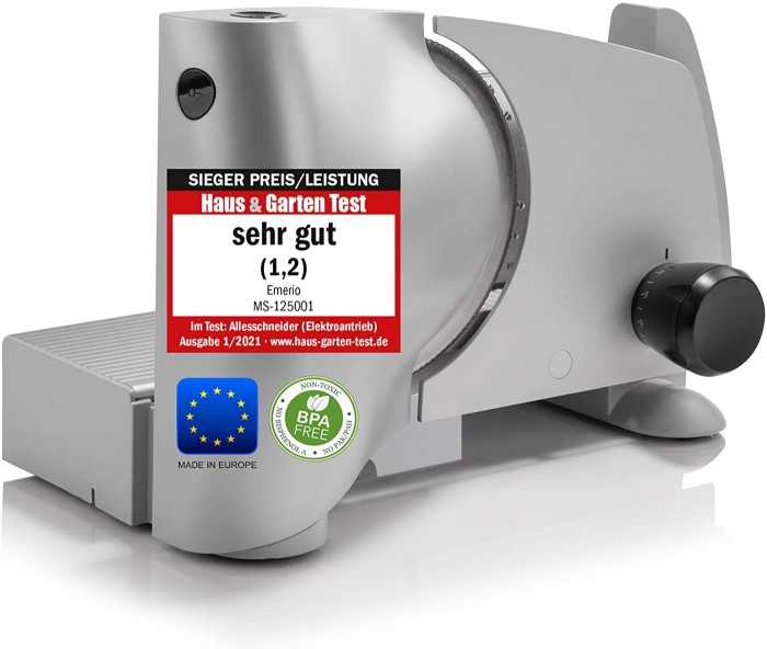 Feliator Emerio MS-125001, 110 W, manual, lame din otel inoxidabil,argintiu [2]