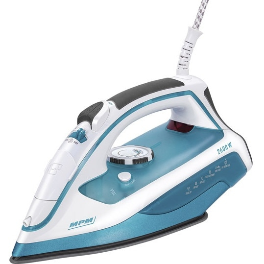 Fier de calcat cu aliaj ceramic,ANTI-DRIP,anti-CALC,2600 W,MZE-15