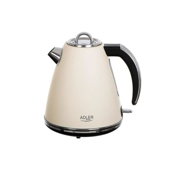 Fierbator de apa Adler AD 1343, 2200 W, 1.5 L Crem