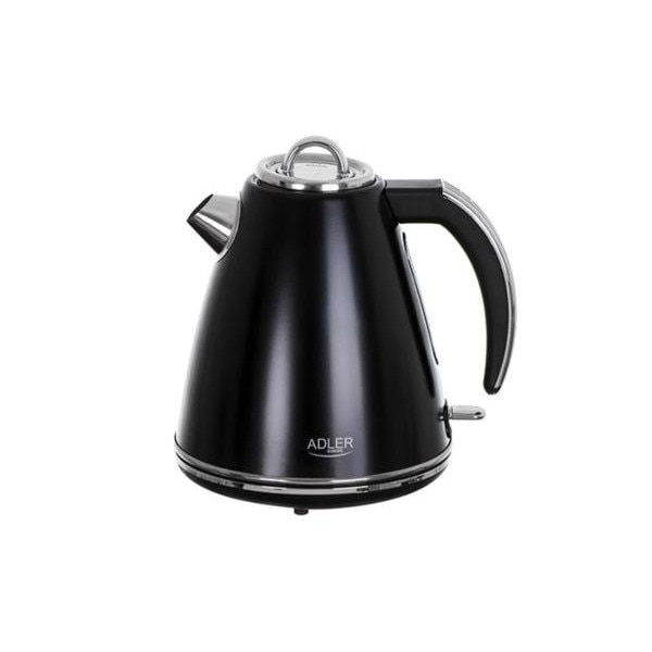 Fierbator de apa Adler AD 1343 black, 2200 W, 1.5 L Negru