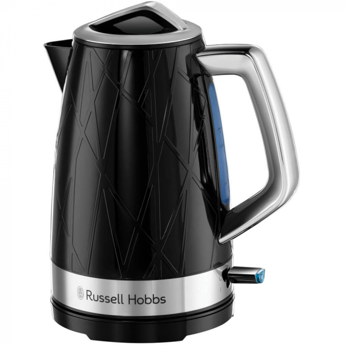 Fierbator Russell Hobbs Structure 28081-70, 2400 W, 1,7 L, Fierbere rapida, Negru