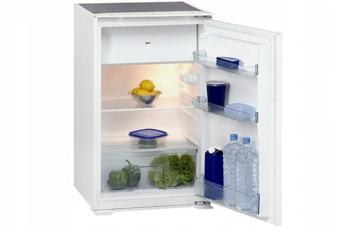 Frigider cu o usa incorporabil kontinental eks88-4.2a+, capacitate 130 l, clasa a+, h 88, alb, ambalaj resigilat