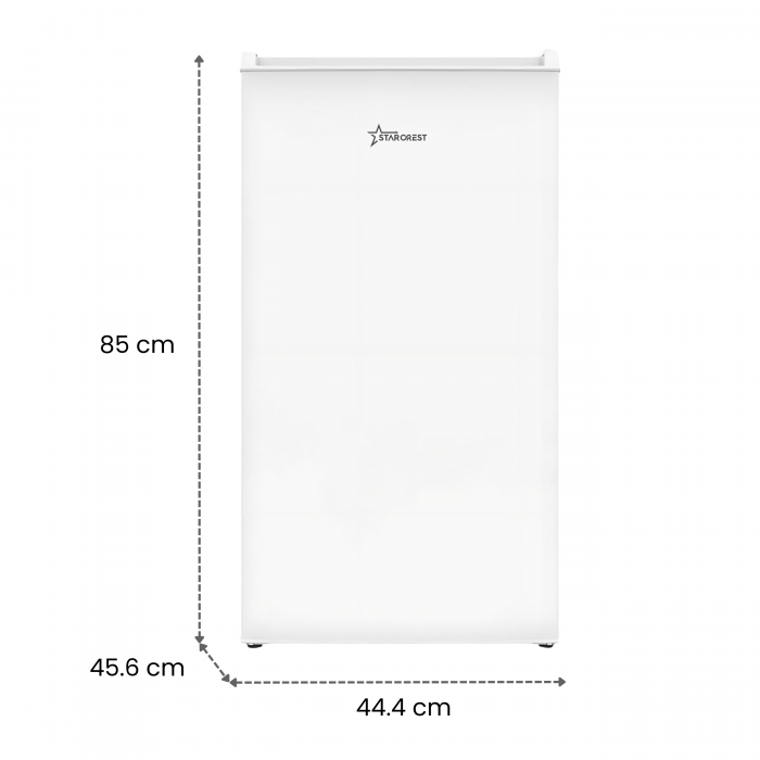 Frigider cu o usa STARCREST SF-83WHE, Clasa E, Capacitate 83L, Iluminare interioara, Compartiment gheata, H 85 cm, Alb [9]
