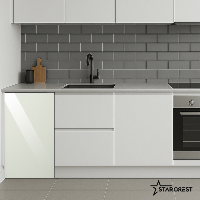 Frigider cu o usa STARCREST SF-91GLS-WHE Clasa E, Capacitate 91L, Iluminare interioara, H 83 cm, Sticla Alba [7]