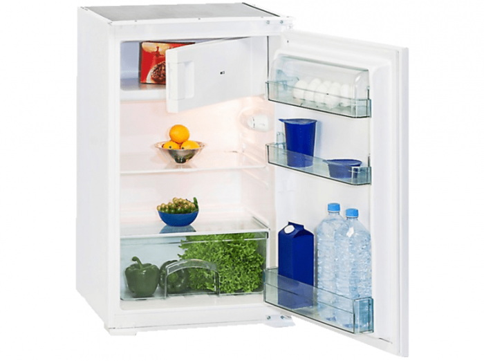 Frigider incorporabil cu o usa ok obk88012, clasa a++, 120 l, h 88 cm, alb