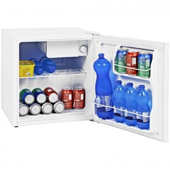 Frigider Minibar ARO MF46W, 46L, Clasa A+, Usi Reversibile, Alb