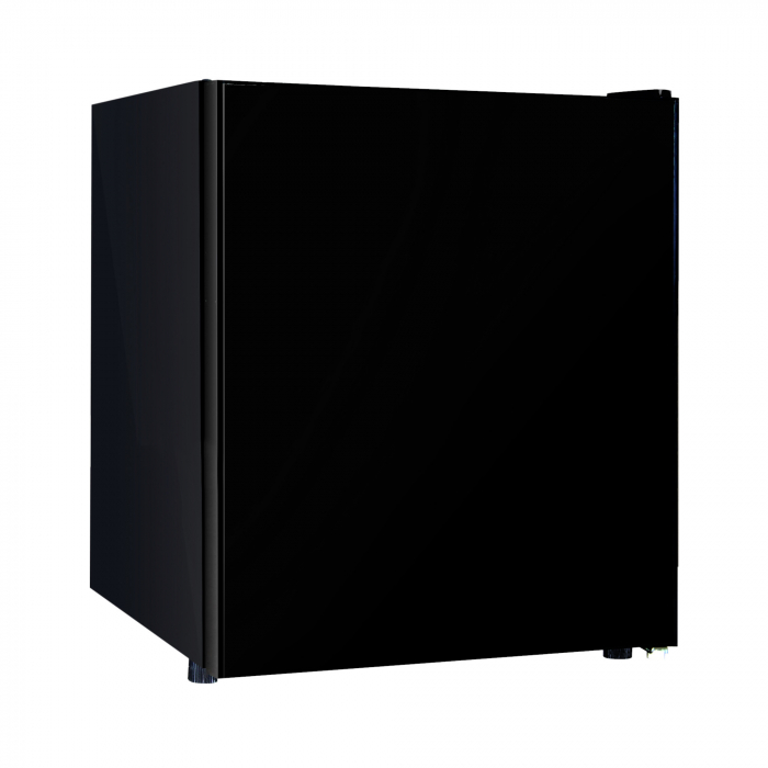 RESIGILAT - Frigider minibar STARCREST SMB-47GLS-BK, Design modern, 46 l, Clasa F, H 48.8 cm, Sticla Neagra
