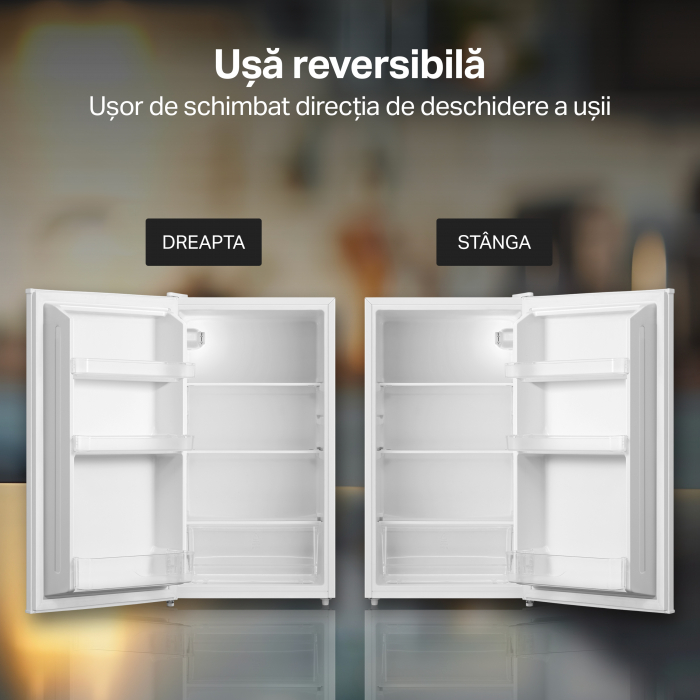 Frigider - Racitor cu o usa STARCREST SFL-930WHT, Clasa E, Capacitate 93L, Iluminare interioara, H 86.4 cm, Alb [8]