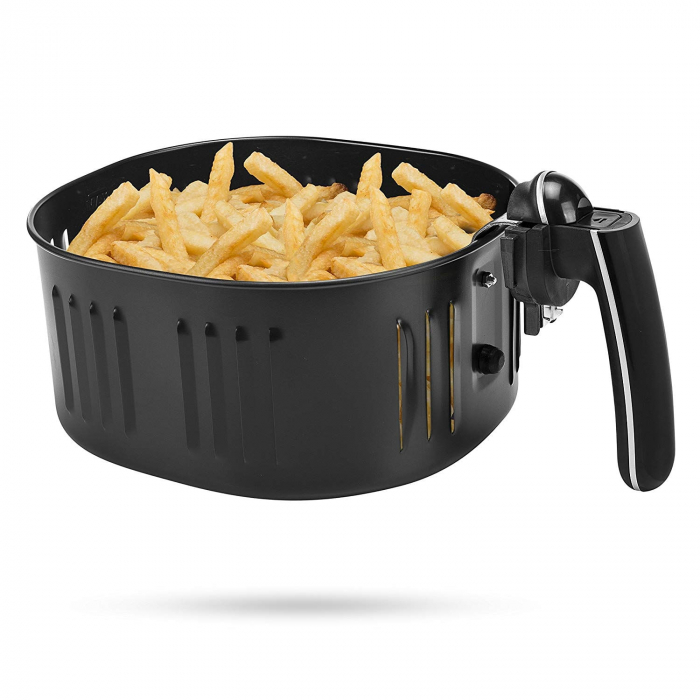Friteuza cu aer cald XXL Tristar FR-6996, 1800 W, 5.2 litri, Termostat variabil 80 - 200C, Negru [11]